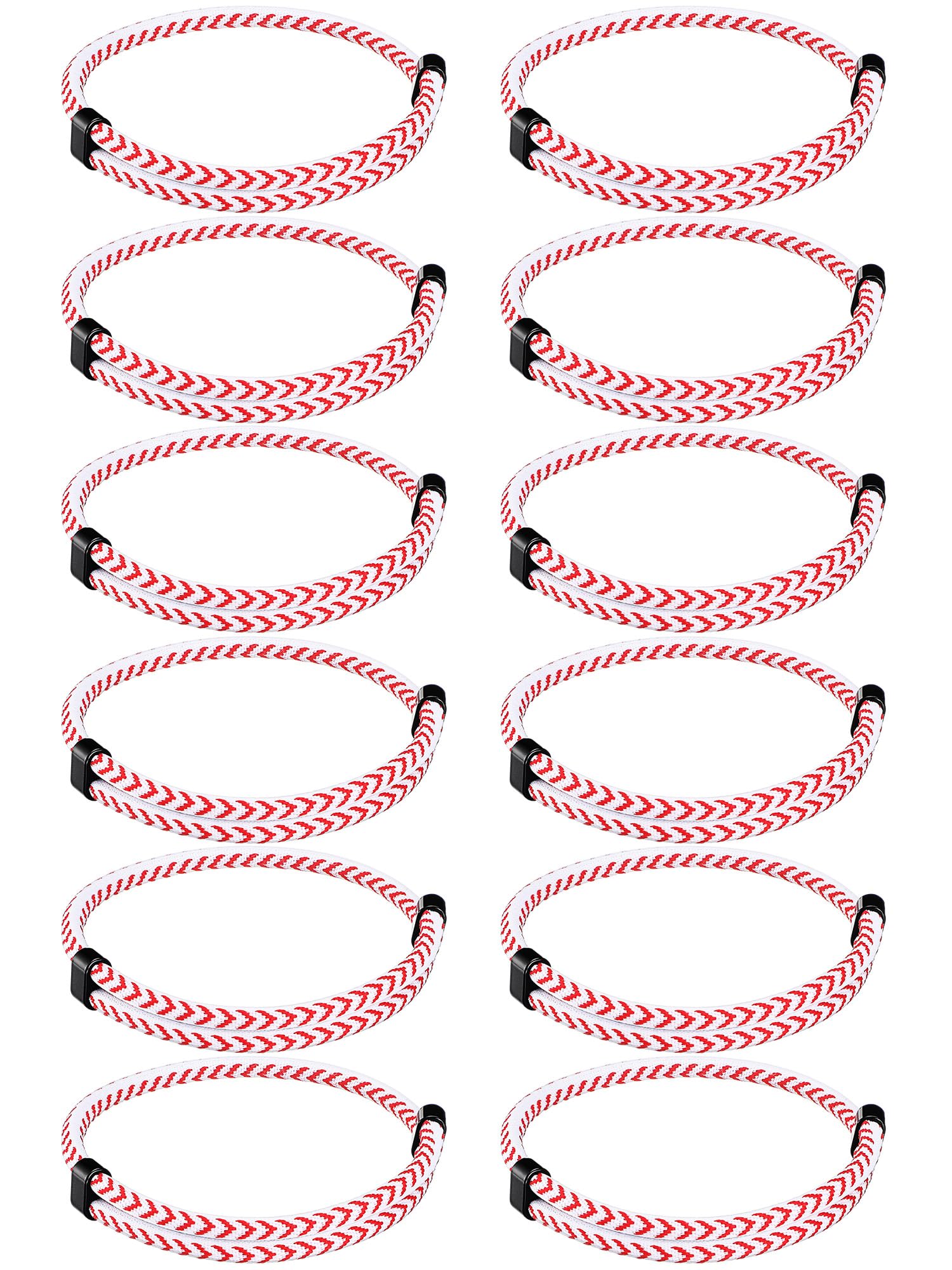 Liliaafar 12 Pcs Baseball Gifts Rope Bracelets