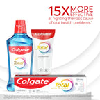 Colgate Total Active Prevention Clean Mint Toothpaste, Anticavity Fluoride Toothpaste, Clinically Proven Formula That Fights Plaque Bacteria, Mint, 4 Pack, 5.1 oz