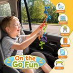 OleOletOy Suction Fidget Toys for Kids: 21 Pack Stretchy Sensory Toys