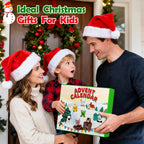 Advent Calendar 2026 Animals Toys for Toddler Baby 1-3 Christmas Finger Puppets 12 Box House and Animals Montessori Educational Preschool for Boys and Girls Gifts