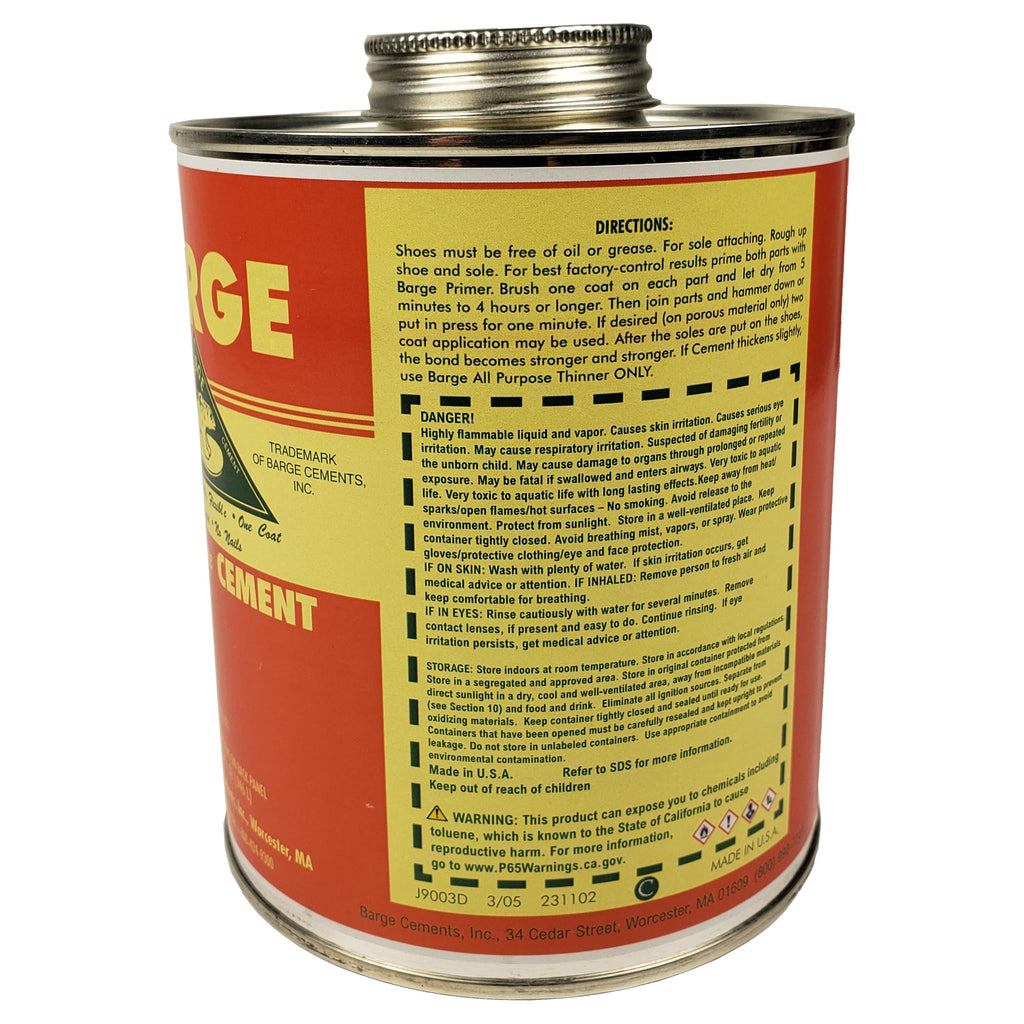 Barge All Purpose Cement Quart (O22721)