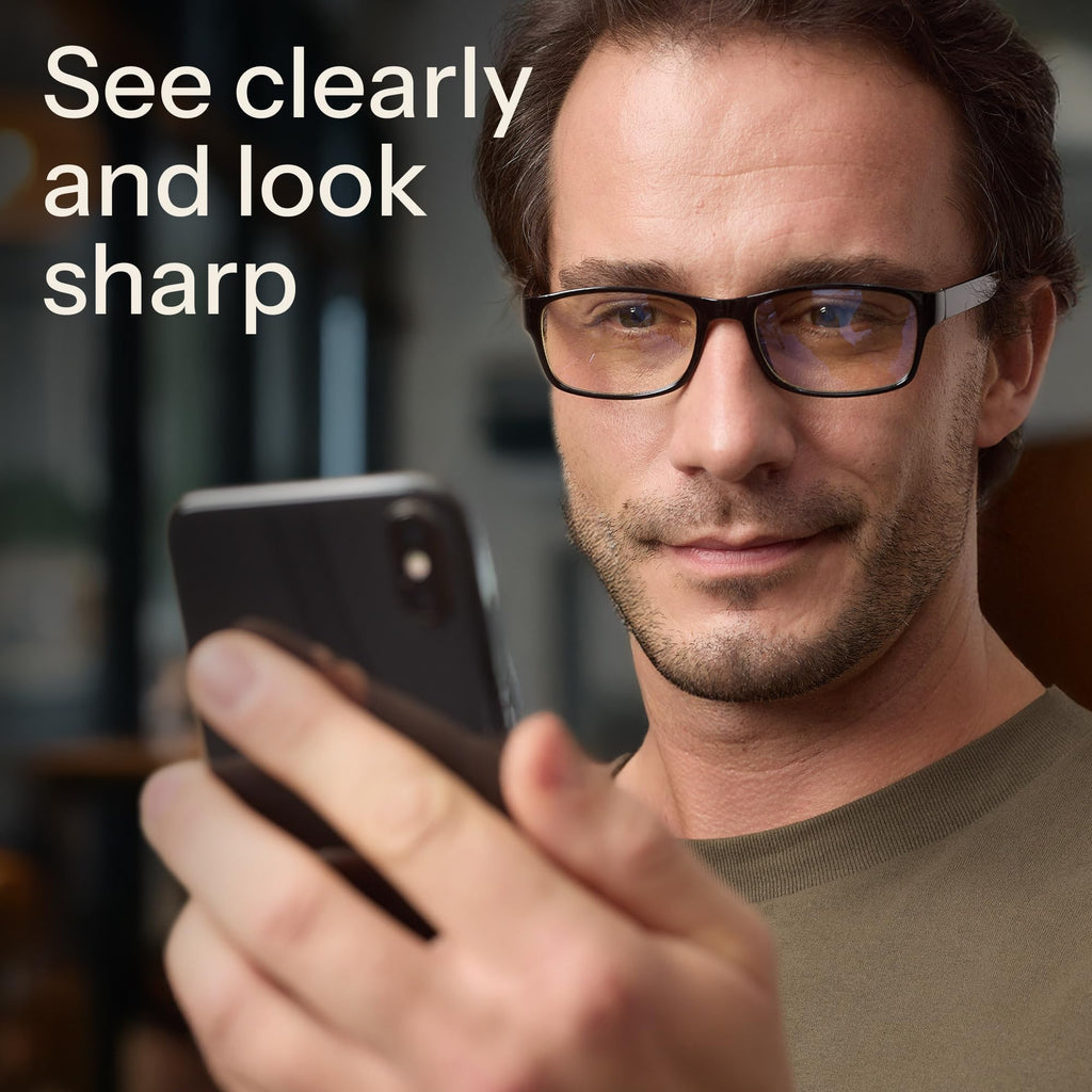 Gaoye 1.25 Professional Reading Glasses for All Day - Computer Readers with Blue Light Protection - Value Pack