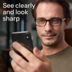 Gaoye 1.25 Professional Reading Glasses for All Day - Computer Readers with Blue Light Protection - Value Pack
