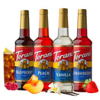 Torani Flavored Drink Syrup Soda Shop Variety Pack, 25.4 fl oz, Set of 4