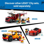 LEGO City Off-Road 4x4 Mountain Truck Toy - Building Toy Set for Kids, Boys and Girls, Ages 6+ - Fun Gift Idea for Birthdays and Holidays - with Adventurer Minifigure and Accessories - 60447