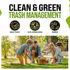 BEEST Dumpster Defender - 8lbs Outdoor Trash Can Deodorizer & Liquid Waste Absorber (Made in USA) Biodegradable Trash Can Odor Eliminator - Powerful Garbage Deodorizer for Always-Fresh Bins - 36 Cups