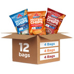 Atkins Protein Chips Variety Pack, 4g Net Carbs, 13g Protein, Gluten Free, Low Glycemic, Keto Friendly, 12 Count