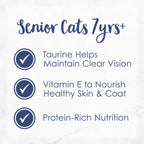 Purina Fancy Feast Senior 7+ Wet Cat Food Variety Pack, 3 oz, 24-Pack