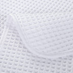 POLYTE 430 GSM Microfiber Lint Free Hand Towel, 16 x 30 in, 4 Pack (Waffle Weave)