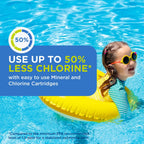 FROG Replacement Chlorine Cartridges for use with Flippin’ FROG Floating Sanitizer System - Prefilled Cartridges Support Easy Pool Maintenance and Cleaner & Clearer Water - 6 Pack
