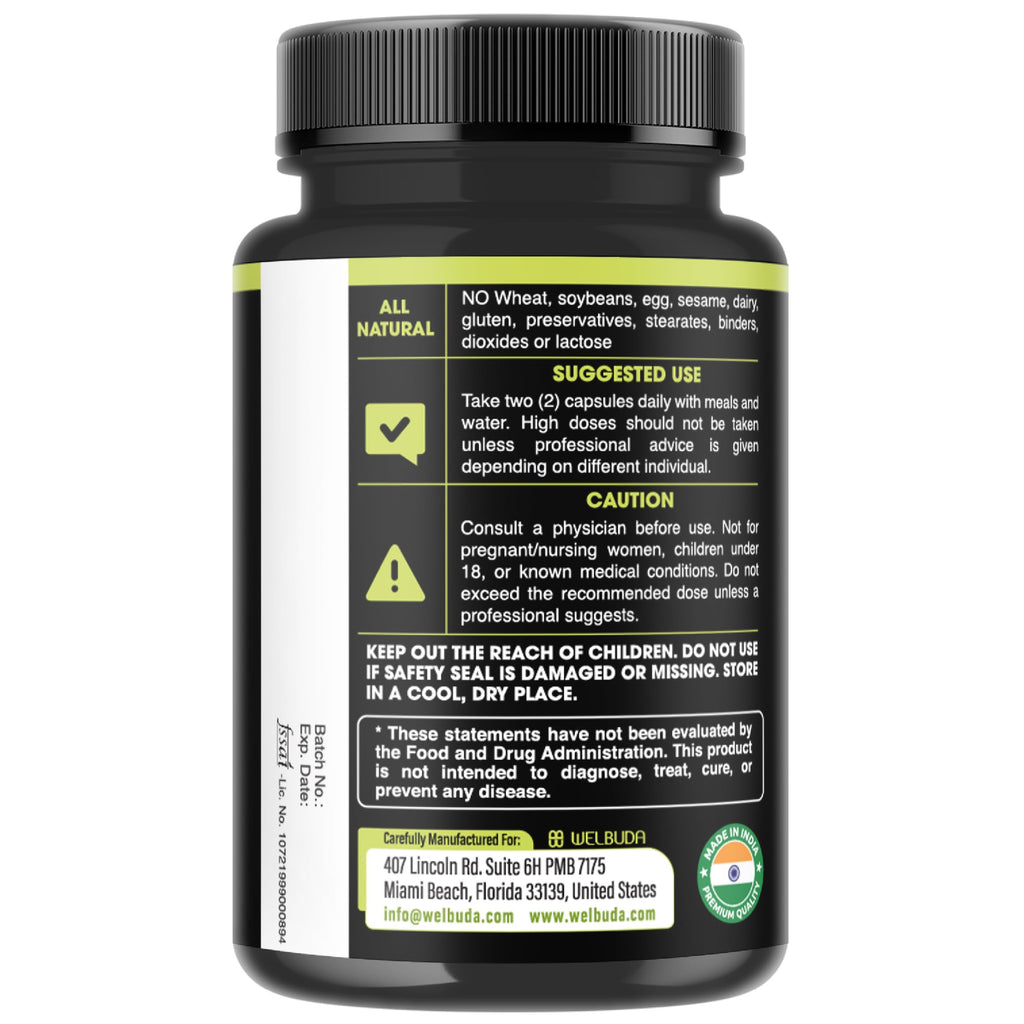 180 Capsules - 600mg Pao Pereira Herb Extract 10:1 with 400mg Graviola Soursop - Combined Formula for Immune System, Comfortable Mind, Body Management & Strength Support
