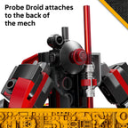 LEGO Star Wars Darth Maul Mech Kids Toy - Building Toy with Pretend Play Lightsaber - Birthday Gift Idea for Boys and Girls, Ages 6+ - Collectible Decor for Fans of The Clone Wars - 75411