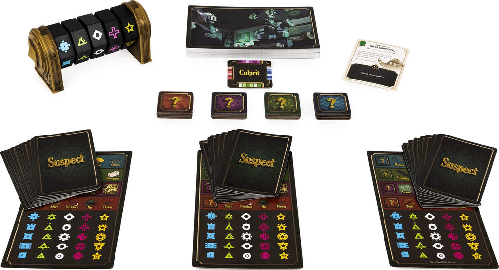 5-Minute Mystery | A Fast-Paced, Real-Time Cooperative Detective Board Game for Families | Solve The Case Before Time Runs Out | Ages 8+ | 1–6 Players