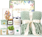 Self Care Gifts for Women Get Well Soon, Gift Baskets for Women, Inspirational Birthday Gifts for Woman, Sympathy Thinking of you, Spa Set for New Mom Friend Sister