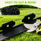 Aarcinhke Landscape Edging, 2IN x 100FT Plastic Garden Edging Borders