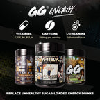 Gamer Supps GG Energy - Schlatt Milk by jschlatt (100 Servings) - Keto Friendly Gaming Energy and Nootropic Blend, Sugar Free + Caffeine + Vitamins + Immune Support, Powder Drink