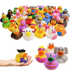 Assortment Rubber Duck Toy Duckies for Kids, Bath Birthday Gifts Baby Showers Classroom Incentives, Summer Beach and Pool Activity, 2" (400-Pack)