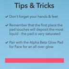 Dr. Dennis Gross Glow Pad Self-Tanner for Body – Exfoliating & Anti-Aging Towelette with AHAs & BHAs, Buildable Natural Glow, Hydrating & Streak-Free Application, 8 Towelettes