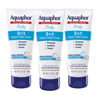 Aquaphor Baby Diaper Rash Cream with Zinc Oxide, Multipack, 3 x 3.5 OZ