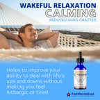 FWS L Theanine Liquid Drops, 200mg 99% Pure Bioactive L-Theanine, Organic, Natural, Vegan, Non GMO Helps to Promote Calmness, Relaxation, Improved Mood, Restful Sleep, for Adults and Kids
