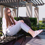 LongBay Slippers for Women Memory Foam Open Toe Slide Indoor House Shoes Slip On Bedroom Comfy Gift Beige, 7-8