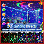 Night Light for Kids, 93 Lighting+3 Films Star Projector, Gift for 3-5