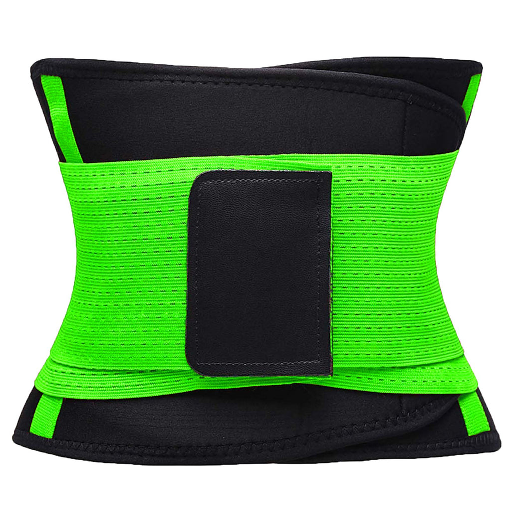 VENUZOR Waist Trainer Belt for Women - Waist Cincher Trimmer - Slimming Body Shaper Belt - Sport Girdle Belt (UP Graded)(Green,XX-Large)