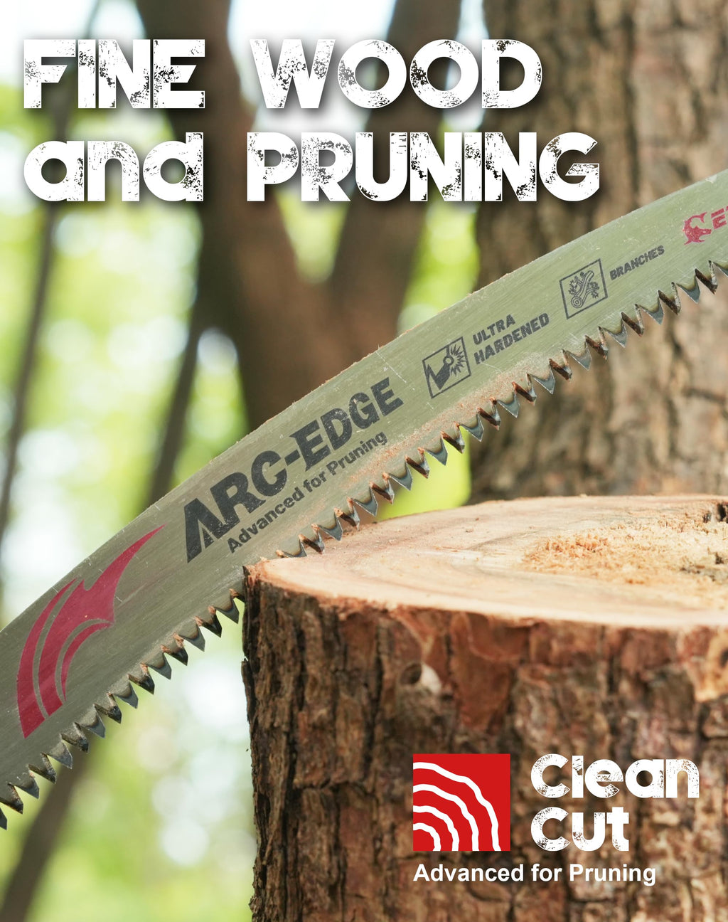 EZARC Japanese Teeth Reciprocating Saw Blades 12 Inch, Arc Edge Wood Pruning Saw Blades 6TPI for Tree Trimming, Wood Cutting, 3 Pieces