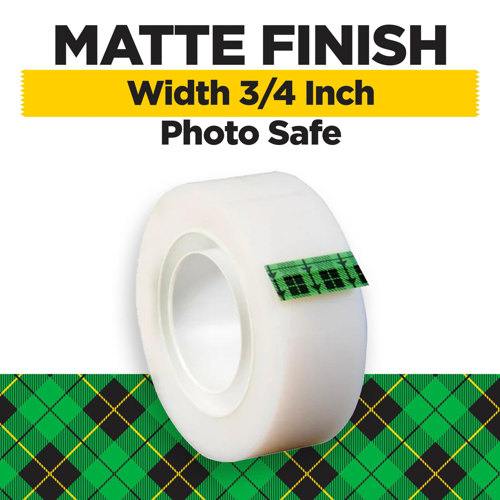 Scotch Magic Tape, Invisible, 12 Rolls