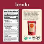 Brodo Broth Variety Pack | 1 Chicken, 1 Hearth, 1 Deeply Rooted, 1 Spicy Nonna, 1 Tom Yum, 1 Tuscan Sun Single Serving Pouches | Not Made From Concentrate, No Preservatives (6x 8.3 oz Pouches)