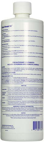 Natural Chemistry Algae Break 90, 32 fl oz, Single, Non-Foaming, Non-Staining, 90-Day Algae Prevention and Control