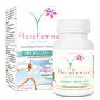 FLORAFEMME - pH Vaginal Probiotics Suppository - Supports pH Balance of Yeast & Bacteria for Feminine Freshness. Supports Restoration of Healthy Vaginal Flora & Vaginal Odor Management