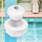 Replacement Hayward Above Ground Pool SP1023 1-1/2" FIP Inlet Return Fitting with Locknut and Gasket & SP1419D Opening Hydrostream Directional Flow Inlet Fitting, Above Ground Pool Accessories（2-Pack）
