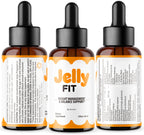 Jelly Fit Drops - Official JellyFit Oral Liquid Drops Advanced Premium Formula Maximum Strength, All Natural Ingredients Vitamins for Overall Health & Wellness Reviews, 1 Bottle for 1 Month