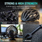 SUNLU PA6-CF20 Carbon Fiber Nylon 3D Printing Filament 1.75mm, 1KG, Black