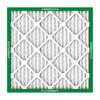 Filterbuy 20x20x1 Air Filter MERV 8 Essential Dust & Allergy Defense (4-Pack), Electrostatic Pleated HVAC AC Furnace Filters Replacement, Made in USA (Actual Size: 19.50 x 19.50 x 0.75)