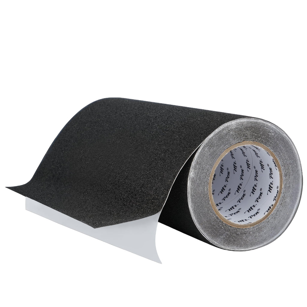 Mr. Pen- Anti Slip Traction Tape, 12" x 30', Abrasive Adhesive for Stairs, Tread Steps, Ramps, Porches, Ladders & Decks, Waterproof Non-Skid Grip Tape for Indoor/Outdoor Use