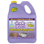 Simple Green Oxy Solve Concrete and Driveway Pressure Washer Cleaner, Purple, Unscented, 128 Fl.Oz