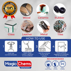 Magic Chems CA Glue with Activator, Cyanoacrylate Adhesive, Acrylic, 1 Pack