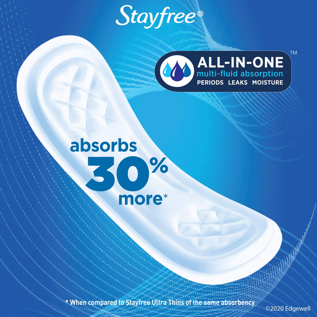 Stayfree Maxi Pads, Deodorant, 66 Count