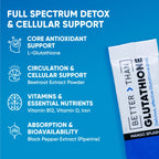 Noobru™ - Better Than - Glutathione - Advanced Antioxidant Supplement for Cellular Detox, Immune Support, and Energy – Fast-Acting Glutathione Support