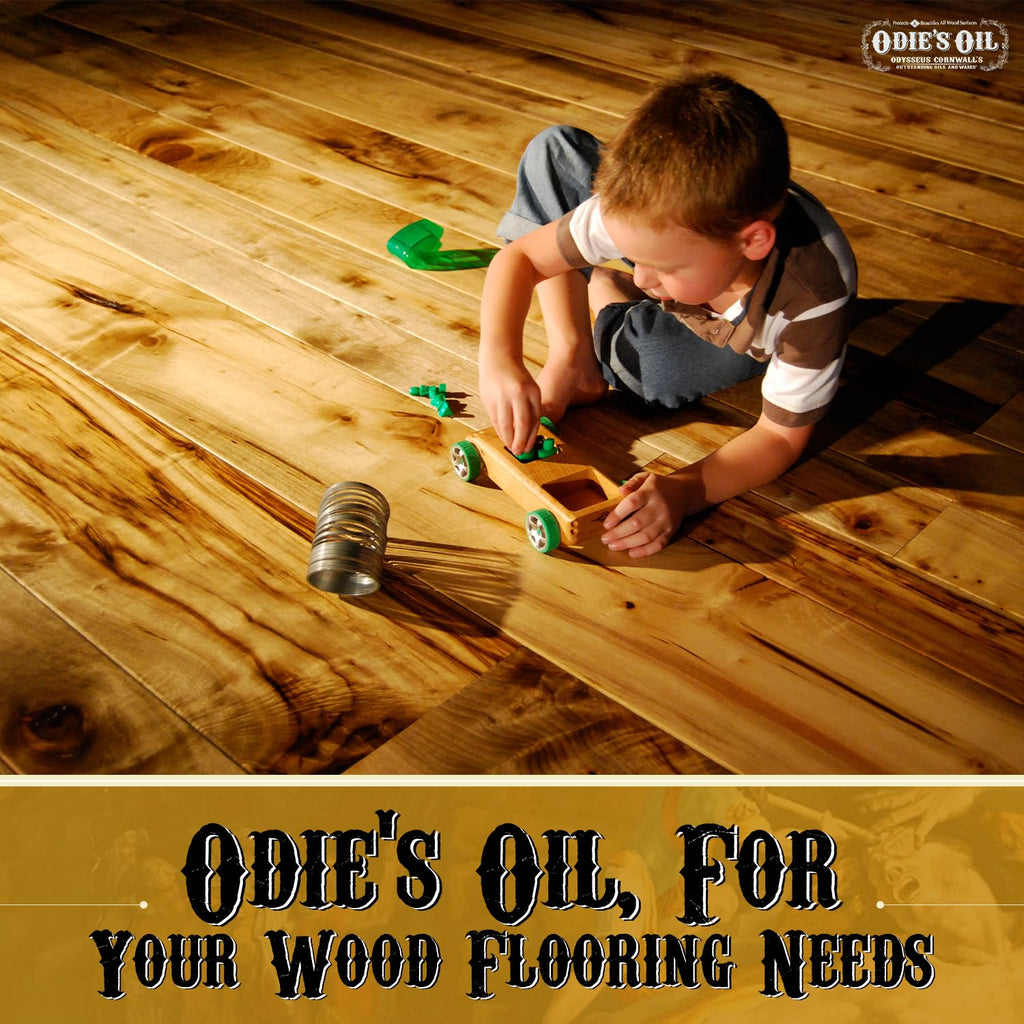 Odie's Oil - Universal Finish for Wood, Leather, Plastic, Vinyl, Metal & More - 4 Oz Jar - Waterproof, Food Safe, Solvent Free Non-Toxic Finish
