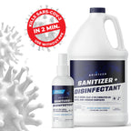 BRIOTECH Sanitizer Disinfectant Hypochlorous, Kill 99.99% of Viruses & Bacteria, Control Mold, Eliminate Odor, Gentle for Nursery & Play Rooms, Food Contact Surface Sanitizer, 1 Gallon Refill
