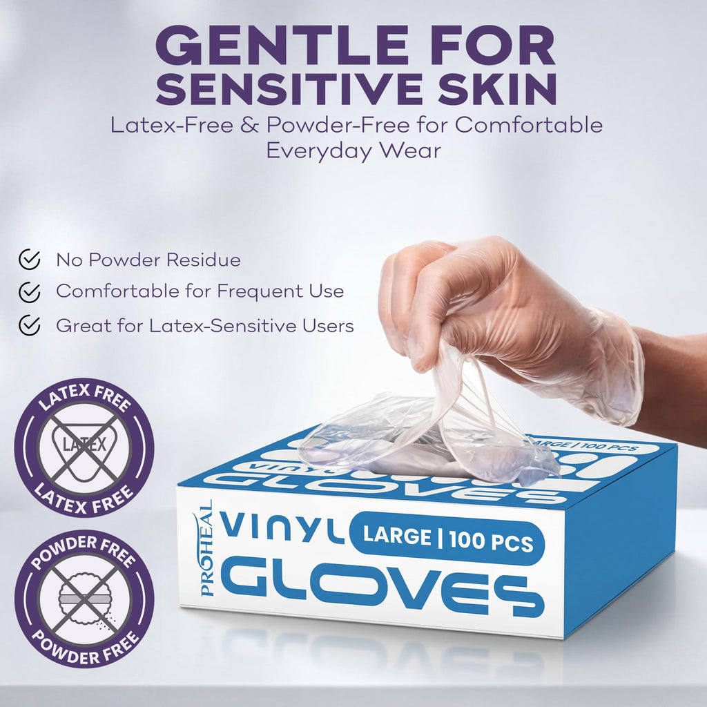 Vinyl Disposable Gloves X Large - 1000 Count Case Clear Food Safe Cooking and Household Cleaning Gloves - Powder Free and Latex Free Kitchen Glove for Meal Prep and Food Service