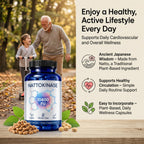 Nattokinase 10800 FU Enzyme Supplement, Ultimate Nattokinase with Fermented Soy Extract Standardized Activity – Plant Based Daily Capsule for Wellness Routine and Active Lifestyle Support (1)