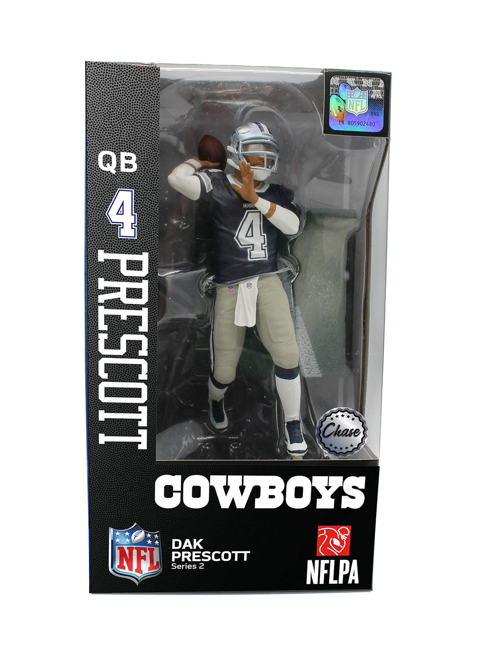 Imports Dragon Dak Prescott (Dallas Cowboys) Exclusive NFL 6" Chase Figure