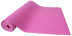 Fitvids 1/4-Inch High Density Thick Non Slip Yoga Mat with Knee Pad and Carrying Strap for Workout, Pilates, Gym Home Exercise, Pink