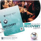 Rescue Patch Morning Vitality & Energy Patches, 12 Count