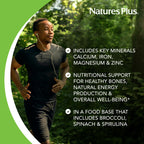 NaturesPlus Ultra-Mins - 180 Tablets, Pack of 2 - Multi Mineral Complex with Calcium, Iron, Magnesium & Zinc - Vegan, Gluten Free - 180 Total Servings