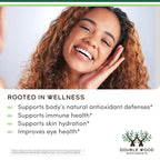 Astaxanthin 12mg Max Strength (Only Patented Astaxanthin (Astrareal) with 70+ Human Clinical Trials - World's Most Studied Brand) Grown, Harvested, and Made in The USA (Astaxantina) by Double Wood